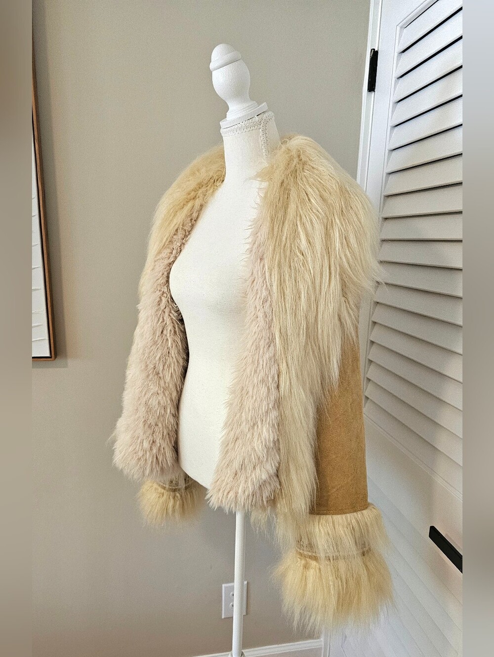 SPELL & THE GYPSY COLLECTIVE JOPLIN CROPPED JACKET – HAZELNUT – SIZE LARGE - Picture 11 of 16